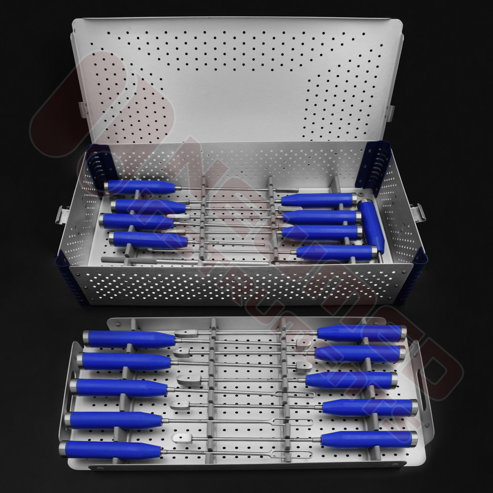 Lumbar Titanium Cage Set, Orthopedic Sets | New Med Instruments
